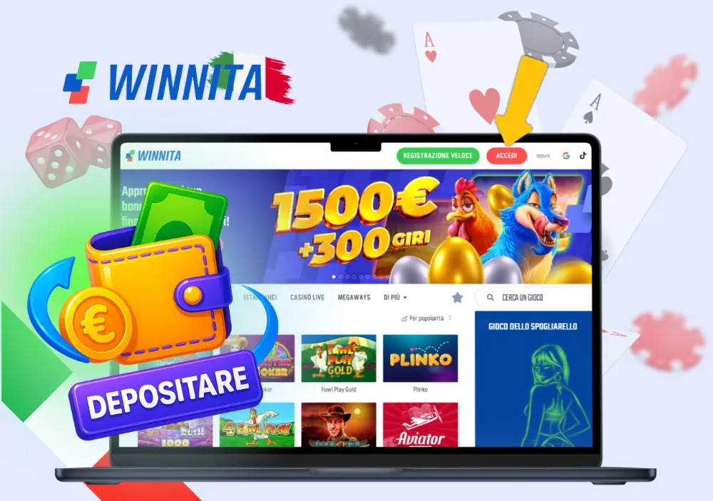 Che tipo di esperienza offre Winnita Casino ai giocatori italiani